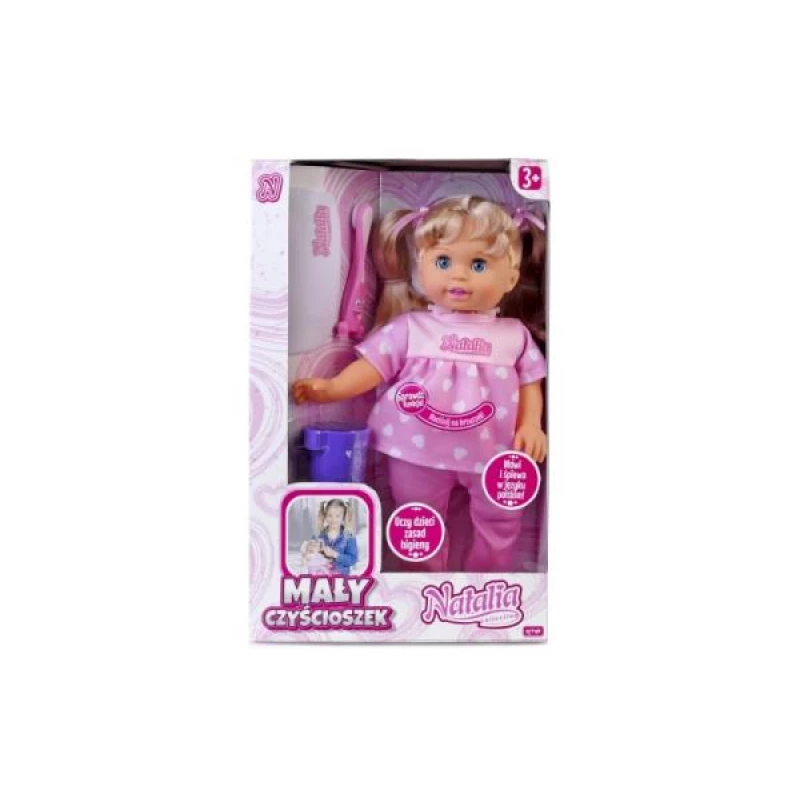 Leļļu Artyk Natalia Cleaner 33 cm – Artyk 33 cm mazuļa lelle