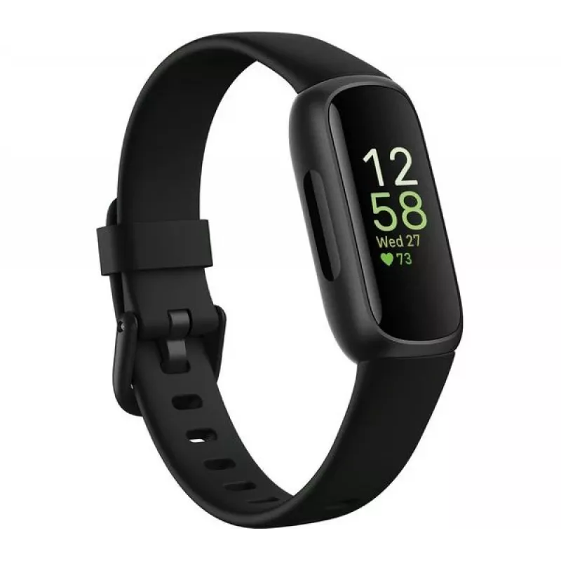 Rokassprādzes aktivitāšu izsekotājs Fitbit Inspire 3 Black