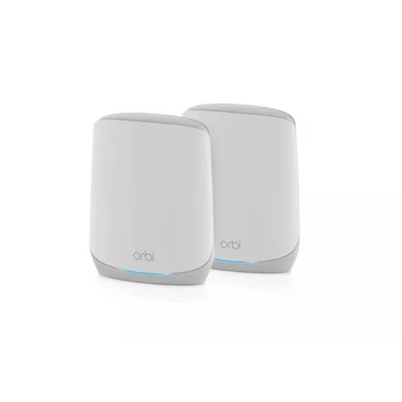NETGEAR Orbi RBK762S Tri-band (2.4 GHz / 5 GHz / 5 GHz) Wi-Fi 6 (802.11ax) balts 5 iekšējs
