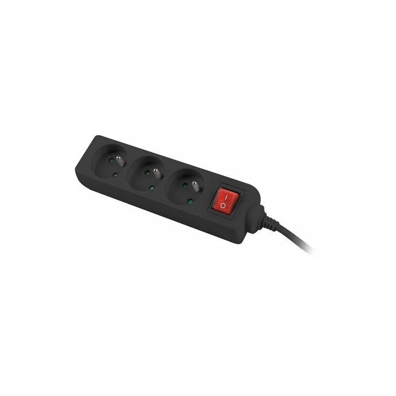 Lanberg PS1-03E-0150-BK pagarinātājs (1,5 m, melns) (PS1-03E-0150-BK)