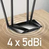 Cudy LT400 bezvadu maršrutētājs Fast Ethernet vienas joslas (2,4 GHz) 4G melns