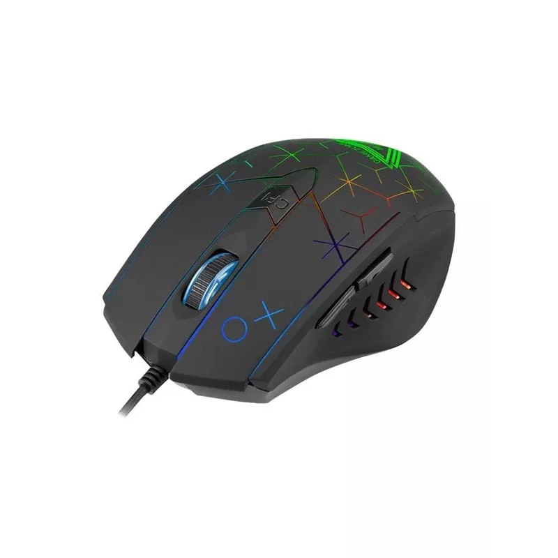 Tracer GAMEZONE XO - Pele - USB - Optiska - 6 pogas - Melna
