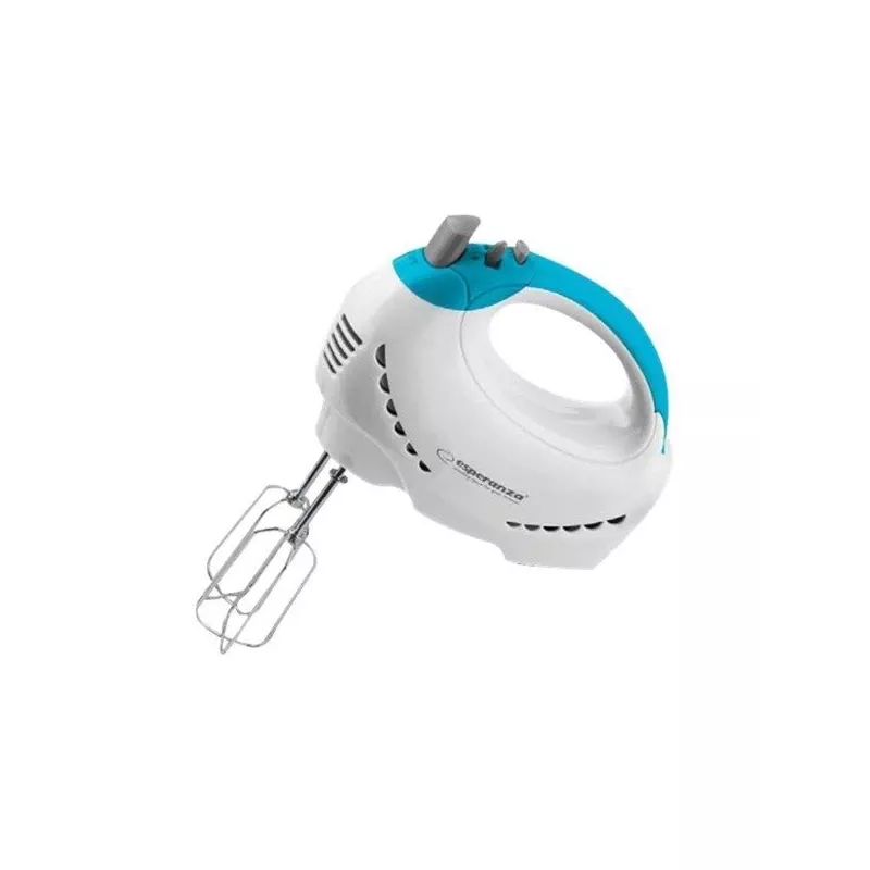Esperanza EKM010 rokas mikseris 300 W gaiši zils, balts