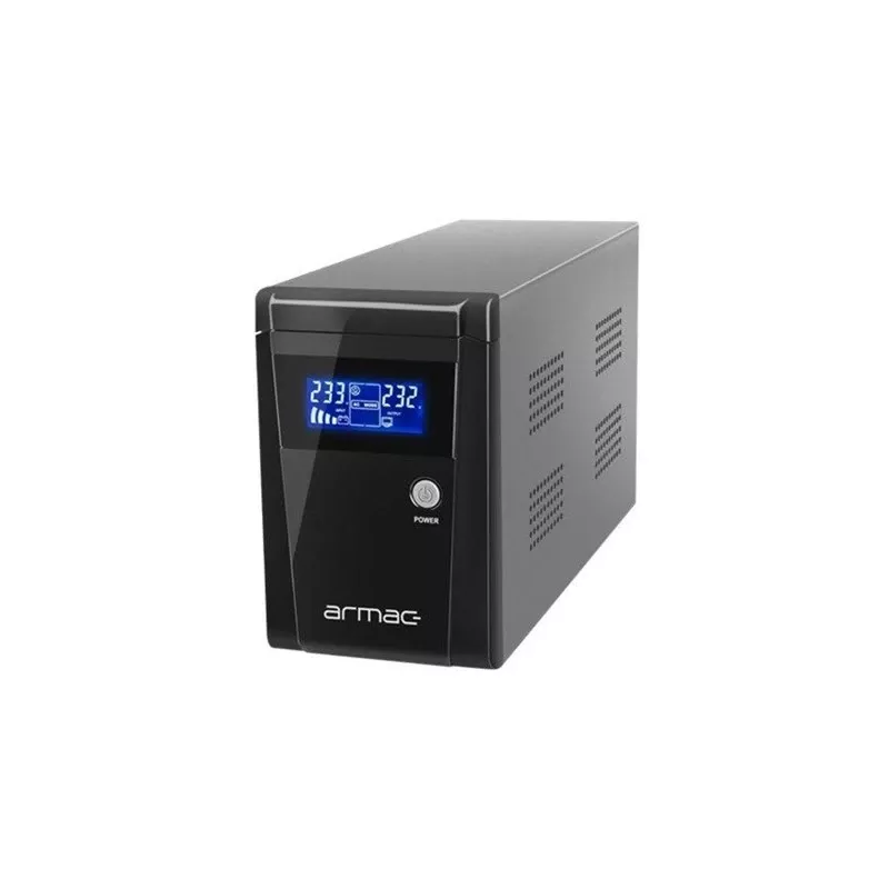 Nepārtrauktās barošanas avots ARMAC O/1000F/LCD 1000VA ar LCD displeju