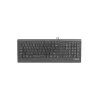 Natec Barracuda - Tastatūra - US - Melna - Tastatūra - ASV angļu - Melna