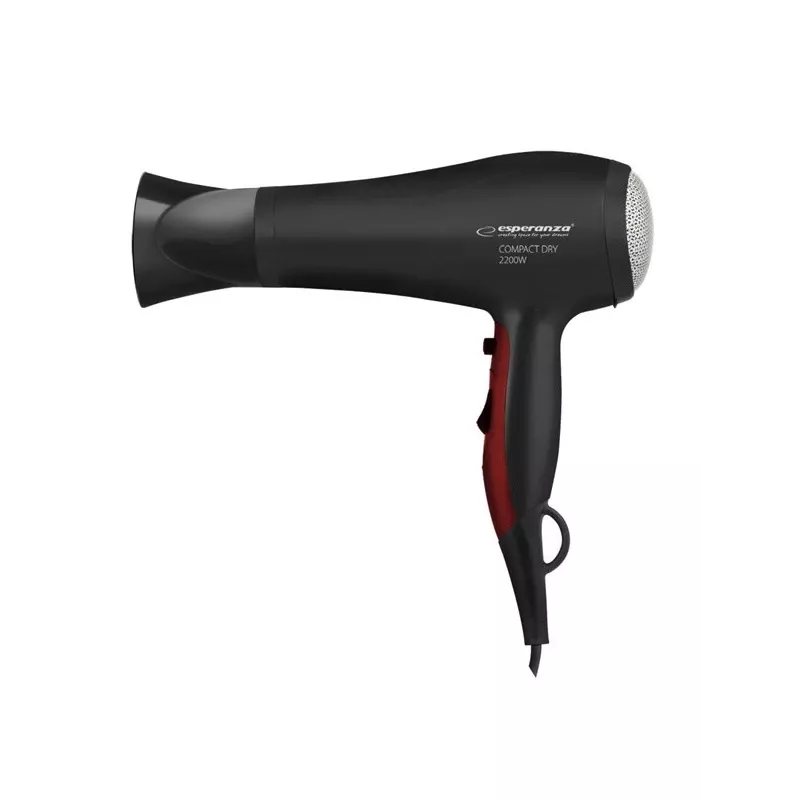 Esperanza Ebh004k Pamela 2200w matu žāvētājs sudraba krāsā