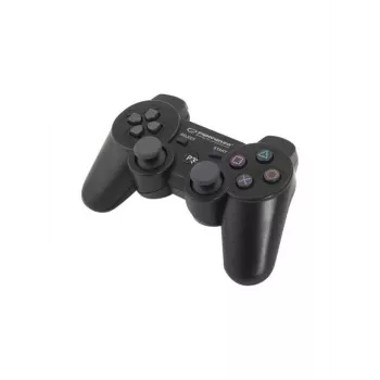 Esperanza EGG109K Spēļu kontrolieris Melns Bluetooth Kursorsvira Analogā Playstation 3
