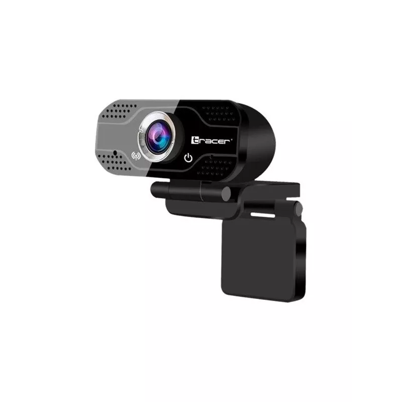 Tīmekļa kamera Tracer WEB007 2 MP 1920 x 1080 pikseļi USB 2.0 Melna