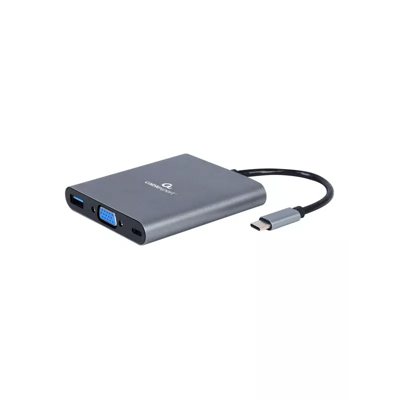 Gembird a-CM-COMBO6-01 Laptop dokstacija/portu replikators USB 3.2 Gen 1 (3.1 collu)