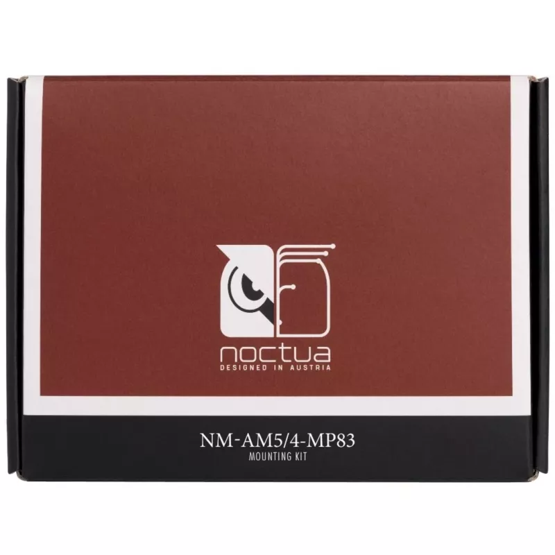 Montāžas komplekts Noctua NM-AM5/4-MP83 melnais hroms Socket AM4 AM5