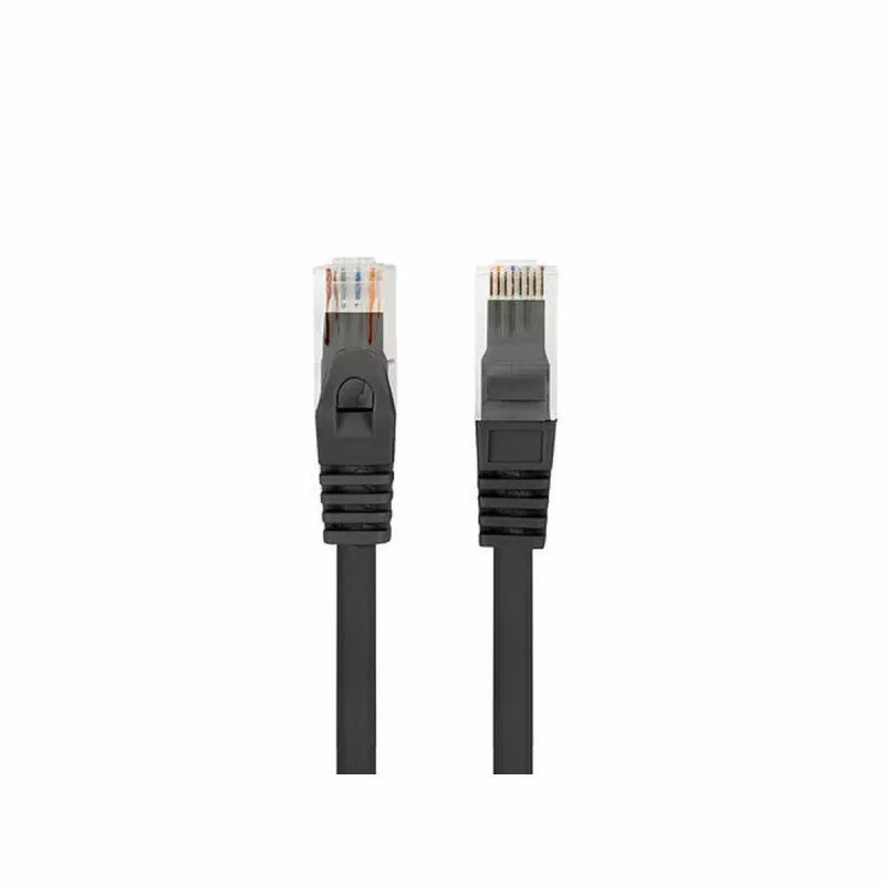 Tīkla kabelis LANBERG PCU6-10CU-0050-BK Cat6 U/UTP RJ-45 0.5 m melns