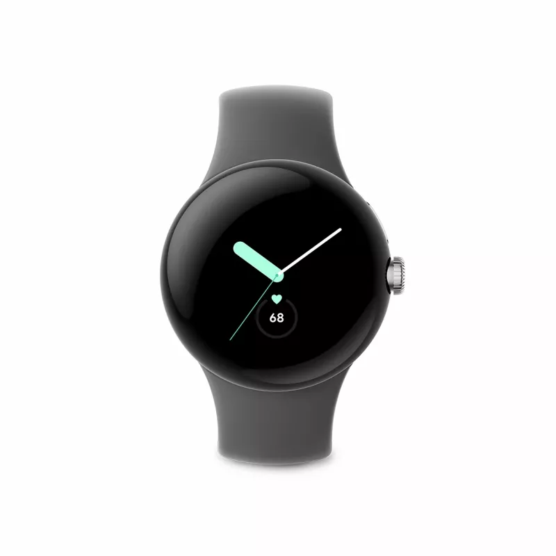 Google Pixel Watch - Pulēts sudrabs - Viedpulkstenis ar siksnu