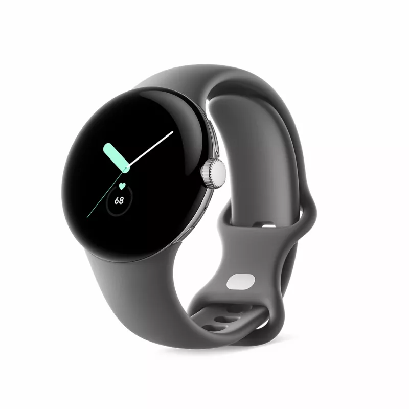 Google Pixel Watch - Pulēts sudrabs - Viedpulkstenis ar siksnu