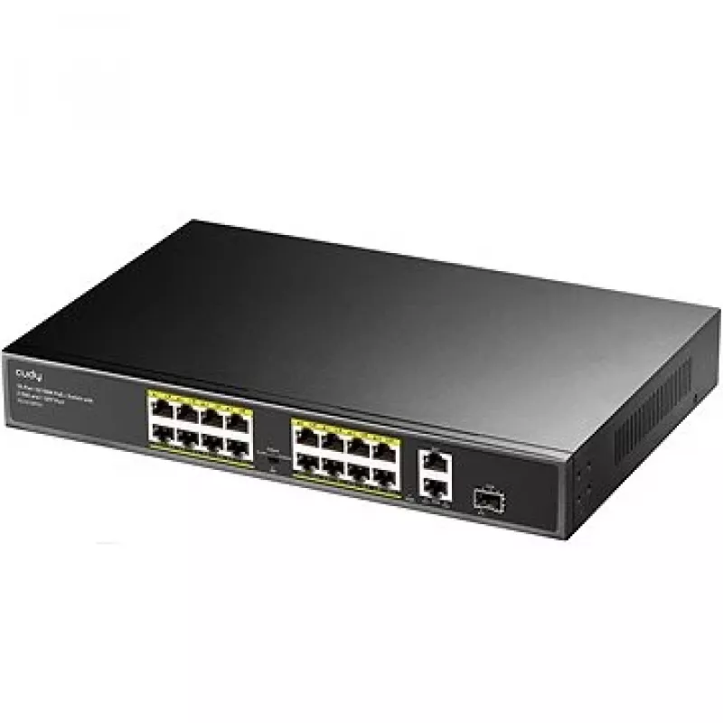 Cudy FS1018PS1 tīkla slēdzis ar 18 Fast Ethernet portiem un PoE
