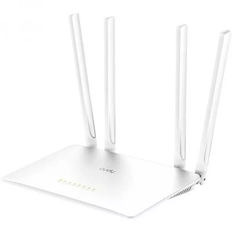 Galda maršrutētājs Cudy WR1200 Divjoslu Wi‑Fi 5 (802.11ac) 867 Mbit/s, 4x RJ‑45 LAN, Balts