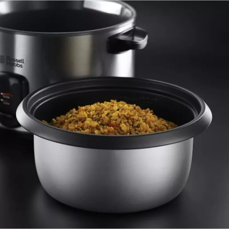 Russell Hobbs 19750-56 rīsu vārāmais katls 1,8 L 700 W Nerūsējošais tērauds