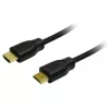 LogiLink CH0053 HDMI kabelis Melns 10m 4K UHD HDMI-a spraudnis uz HDMI-a spraudni