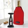 Le Creuset vīna pudeļu dzesēšanas uzmava — sarkana