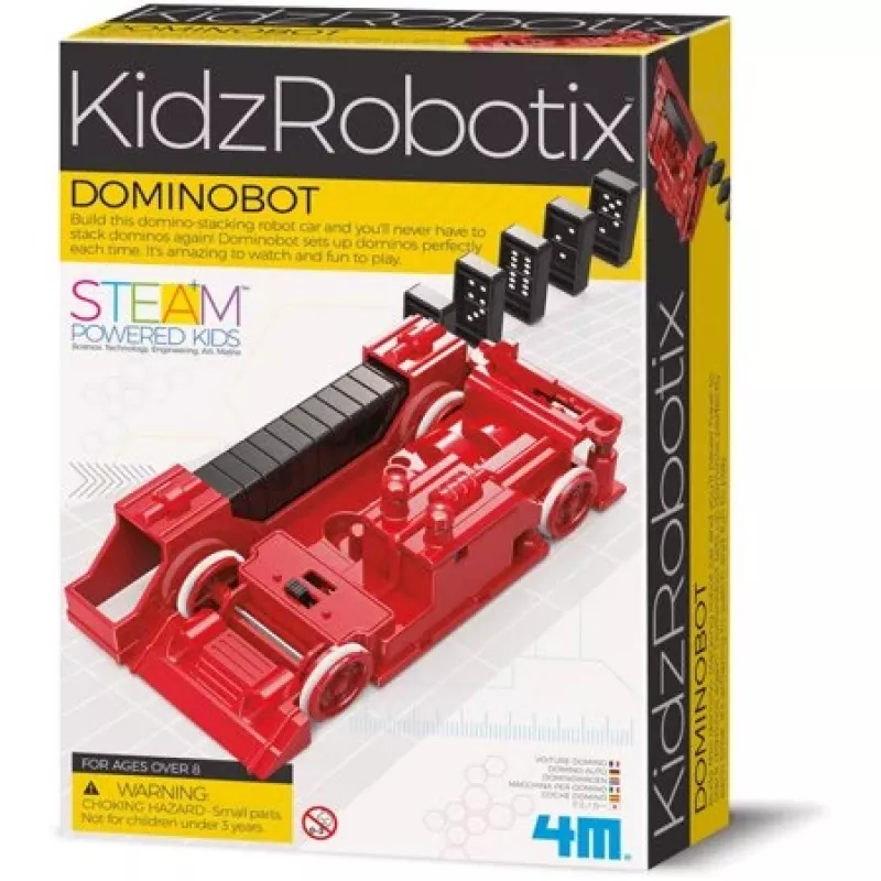 Izglītojošs izklaides robots 4M 4M-03446 bērniem no 8 gadiem, darbināms ar baterijām, DIY montāža
