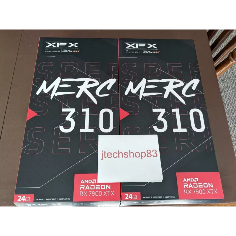 Grafikas karte XFX Radeon RX 7900 XTX 24 GB GDDR6, PCIe 4.0, 384 bitu, 355 W, 3x ventilatori