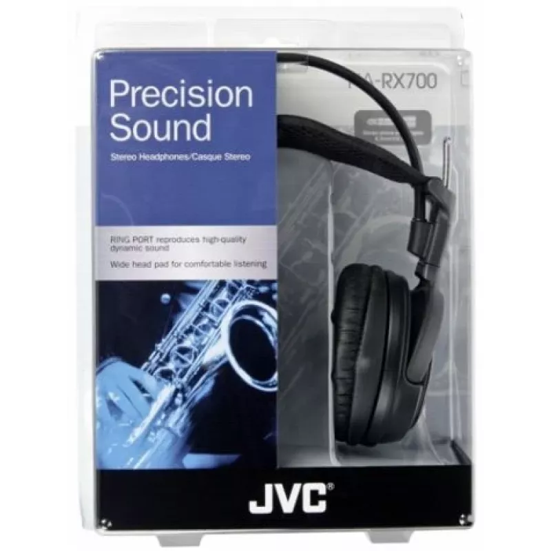 JVC HA-RX700 Austiņas Vadu Galvas lente Melns