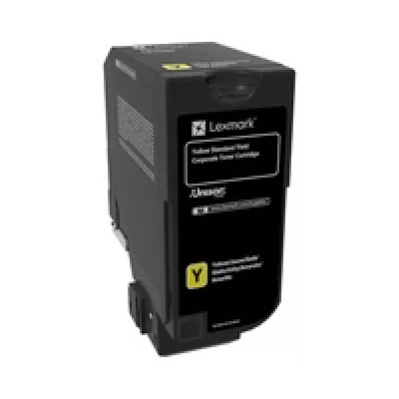 Lexmark 74C2SYE tonera kasetne 1 gab. Oriģināls Dzeltens
