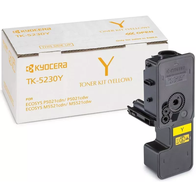 KYOCERA TK-5230Y tonera kasetne 1 gab. oriģināla dzeltena