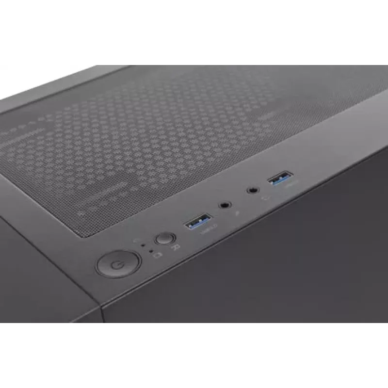 PC korpuss Thermaltake View 200 TG ARGB Midi Tower Melns
