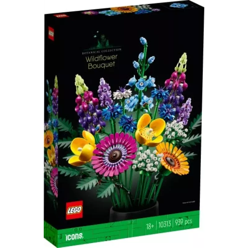 LEGO Icons Savvaļas pušķu komplekts 10313, Daudzkrāsains