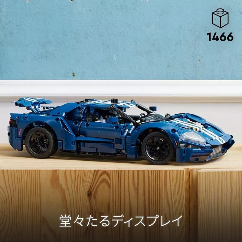 LEGO 42154 Technic 2022 Ford GT automašīnas modelis pieaugušajiem