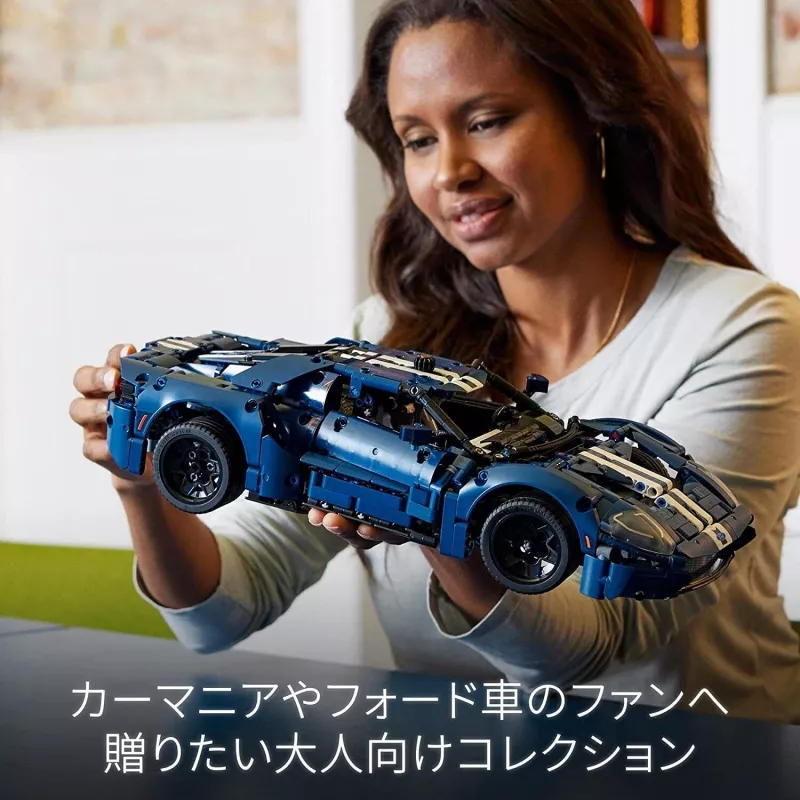 LEGO 42154 Technic 2022 Ford GT automašīnas modelis pieaugušajiem