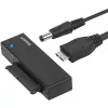 Interfeisa karte Unitek Y-1039, komplektā USB kabelis, 5 Gbit/s, melna, pievieno un lieto