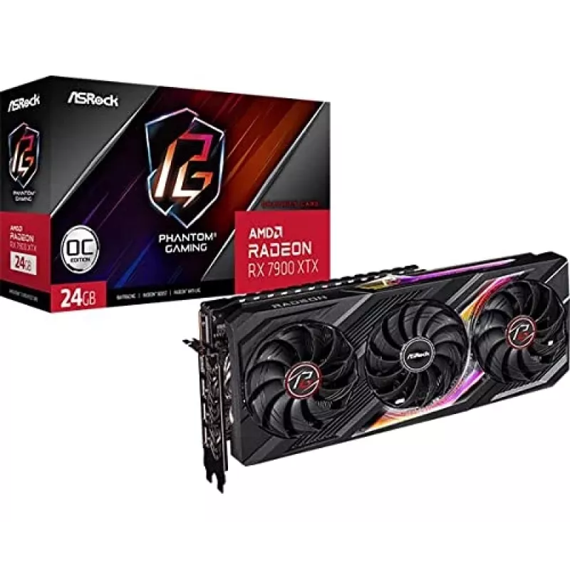 ASRock Radeon RX 7900 XTX Phantom Gaming 24GB GDDR6 grafiskā karte