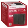 DEFENDER SPK-240 vadu galda skaļruņi, 2.0, 6 W RMS, USB barošana, 3,5 mm, melns