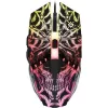 Spēļu pele DEFENDER GM-670L Ambidextrous optiskā, 2400 DPI, 5 pogas, vadu, melna, RGB