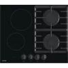 Gorenje GCE691BSC Melns Iebūvējams 60 cm Kombinētais 4 zonas