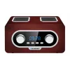Pārnēsājams radio BLAUPUNKT PP5.2BR — FM pārnēsājams radio, 60 iepriekšējie iestatījumi, USB/MP3, AUX, uzlādējama baterija 1000 mAh, 3 W RMS, bronzas krāsa