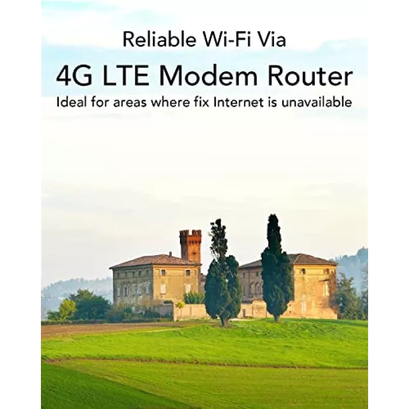 Cudy LT500D bezvadu maršrutētājs Fast Ethernet divjoslu (2.4 GHz / 5 GHz) 4G melns