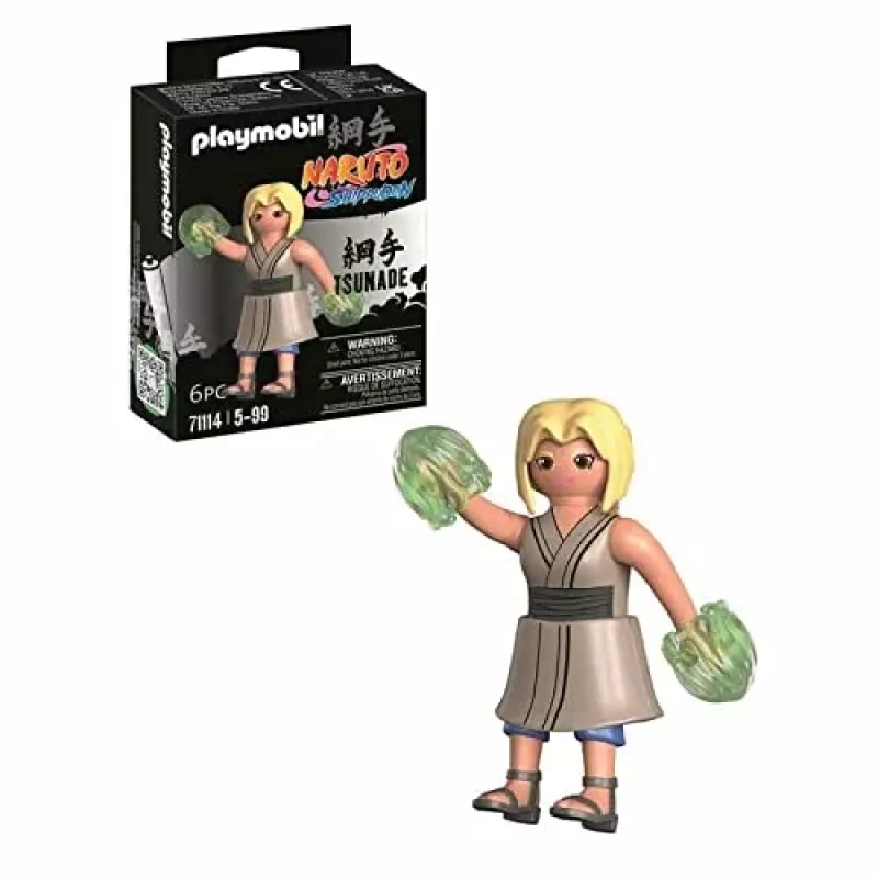 Playmobil 71114 Naruto: Tsunade Figūru komplekts Naruto Shippuden Anime Kolekcionāru Figūru Spēļu Komplekts Piemērots Bērniem un Faniem 5+ Gadiem
