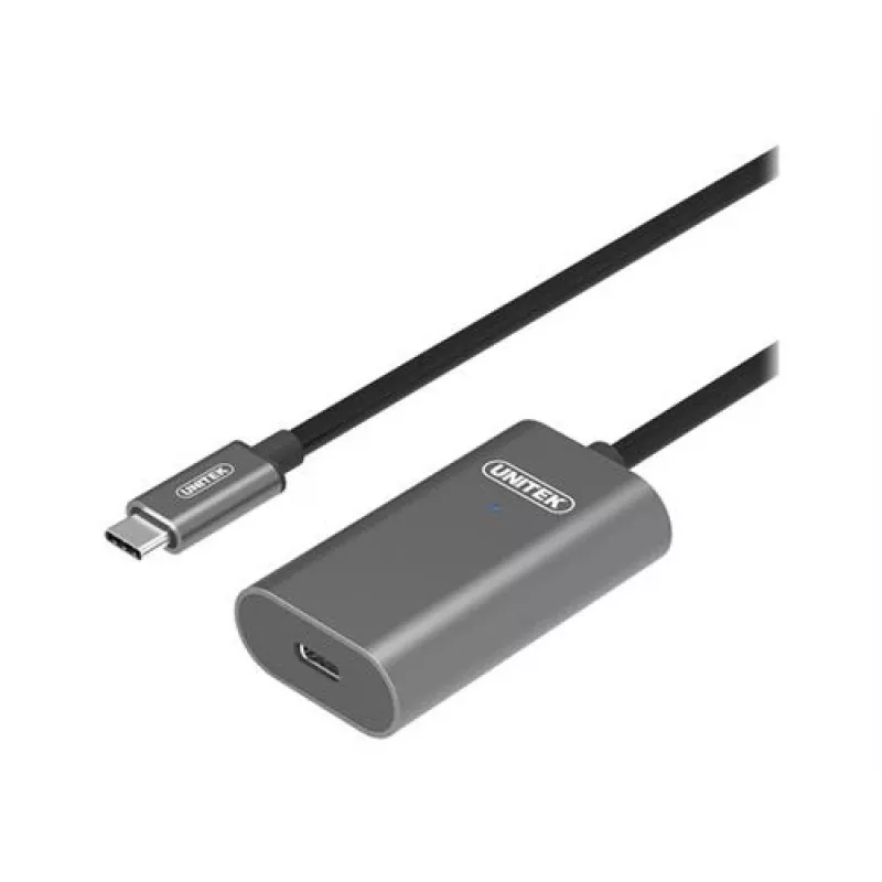 USB kabelis UNITEK U305A 5m USB 3.2 Gen 1 USB C pelēks
