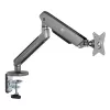 NanoRS Gaming Monitor Mount 17-32 ar RGB LED apgaismojumu, galda stiprinājums, augstuma regulēšana, pagriešana, slīpums, maks. 9 kg, VESA 75x75 / 100x100