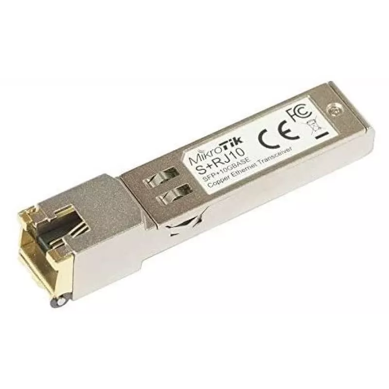 Mikrotik S+RJ10 tīkla raiduztvērēja modulis 10000 Mbit/s SFP+