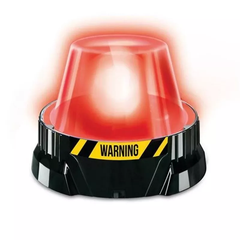 403444 KidzLabs-Flashing Emergency Light, Mixed Colours