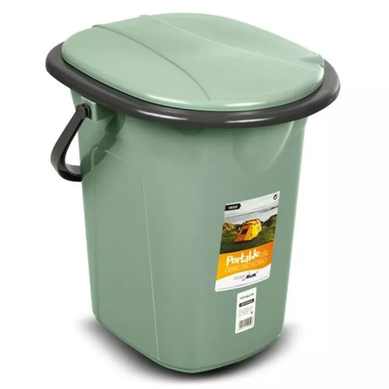 Portatīvais tualetes spainis GreenBlue GB320GG — viegls portatīvais tualetes spainis, modelis GB320GG