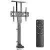 Maclean MC-866 elektriskais televizora paceļamais mehānisms 37-65 collu (94-165,1 cm), tālvadības pults, VESA līdz 600×400, maks. 50 kg, melns