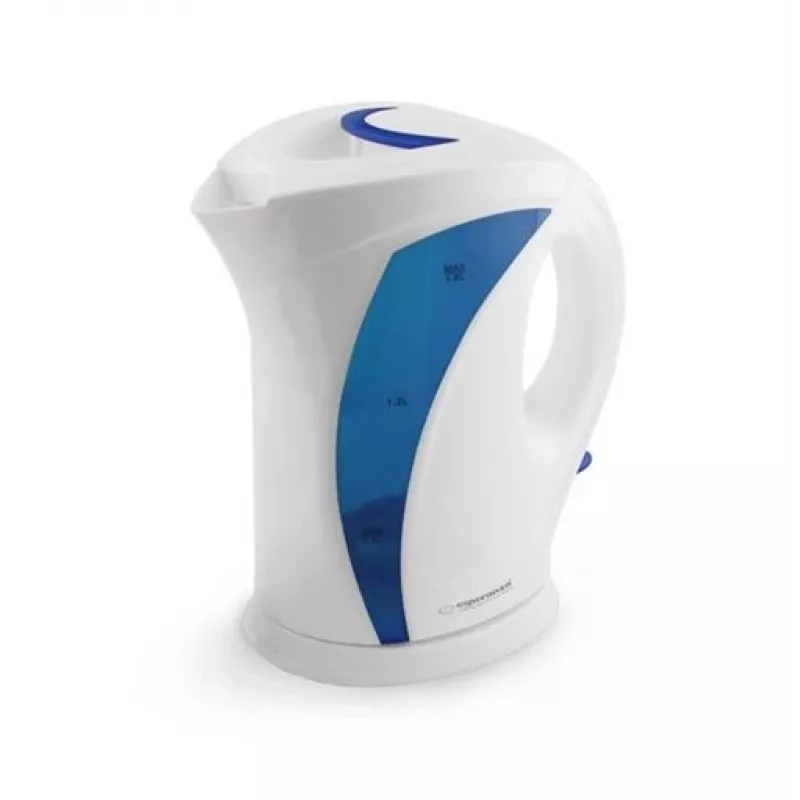 Esperanza EKK018B Elektriskā tējkanna 1,7 L, balta/zila
