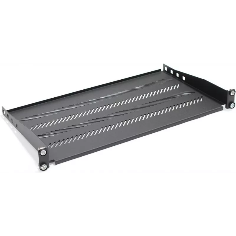 Plaukts DIGITUS 1U fiksēts 250 mm dziļums 19 collu statīviem, 15 kg kravnesība