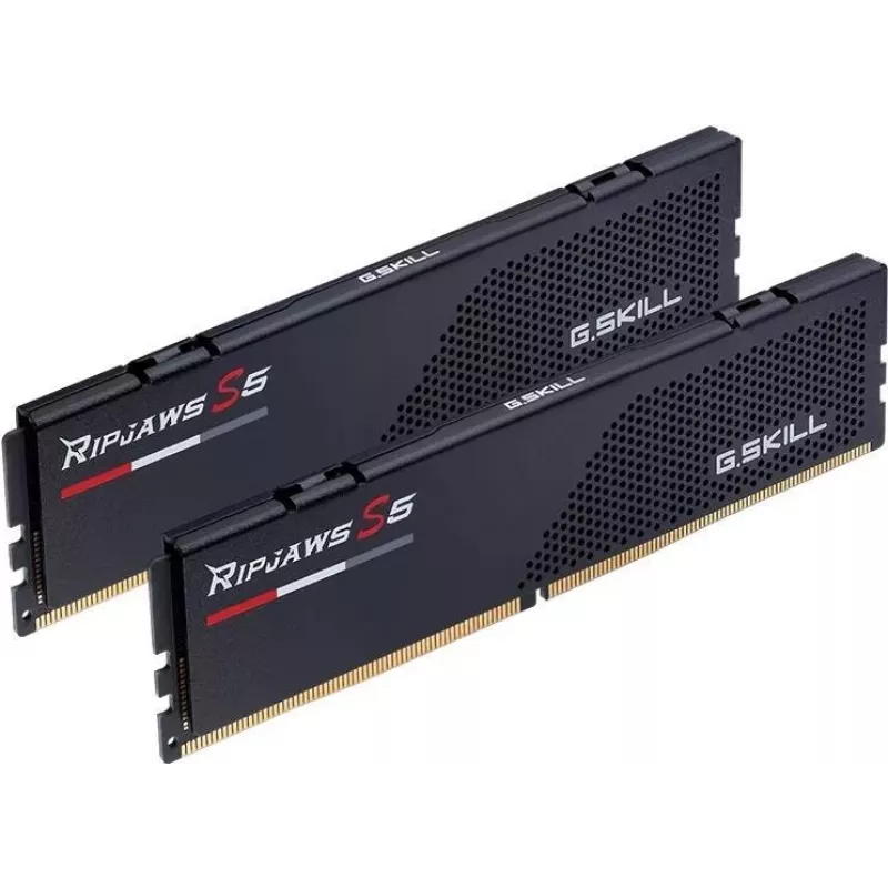 G.Skill Ripjaws S5 - DDR5 - Komplekts - 32 GB: 2 X 16 GB - DIMM 288-pin - 6000 MHz / PC5-48000 - Bez buferizācijas