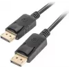 DisplayPort kabelis LANBERG CA-DPDP-10CC-0005-BK 0,5 m, DisplayPort–DisplayPort, melns