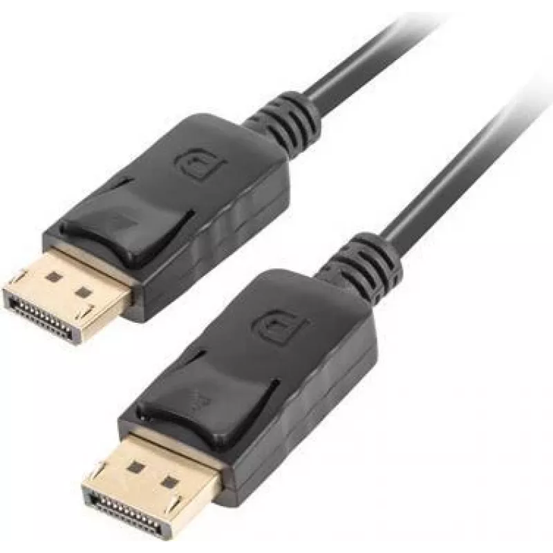 DisplayPort kabelis LANBERG CA-DPDP-10CC-0005-BK 0,5 m, DisplayPort–DisplayPort, melns